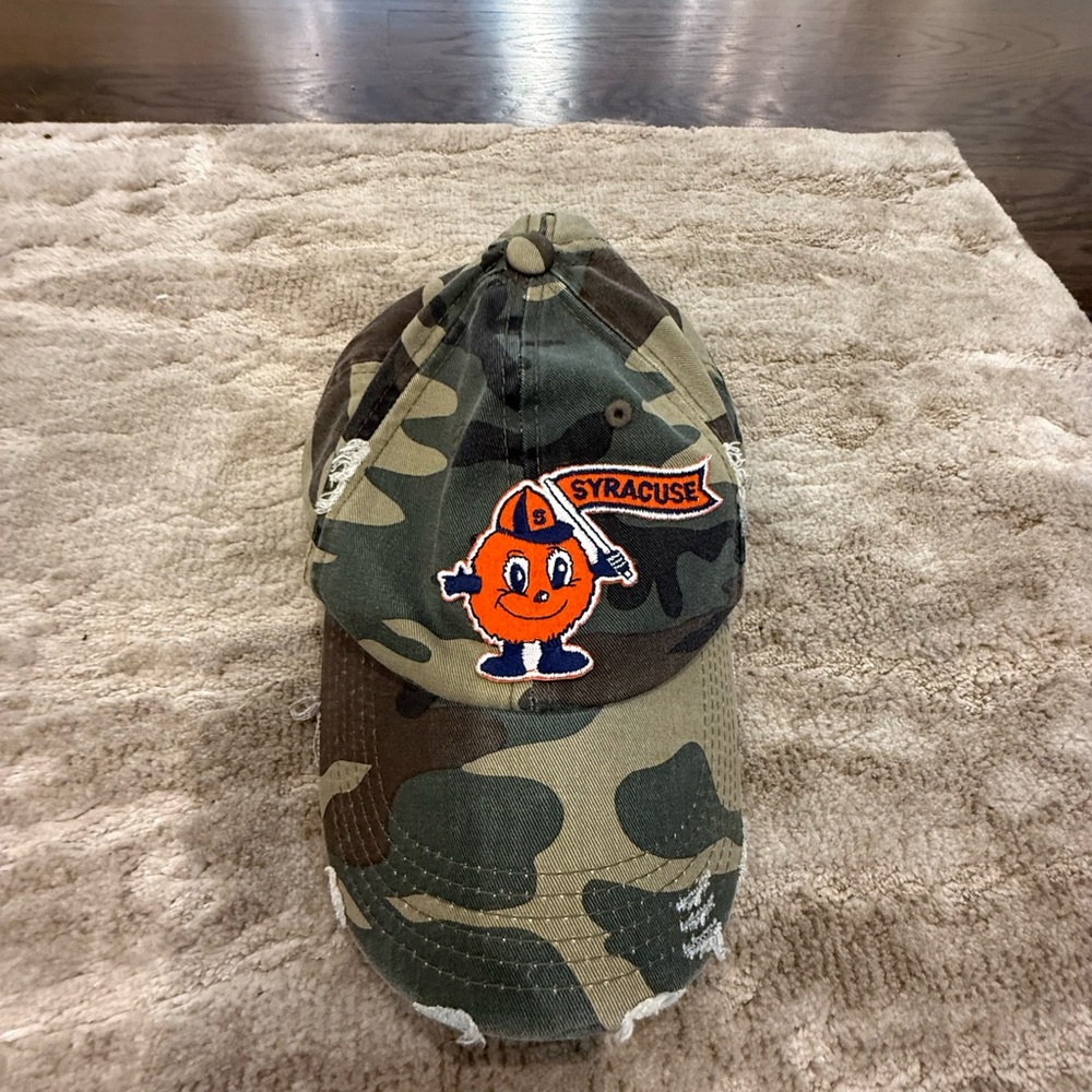 Camouflage Syracuse Baseball Cap